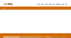 Desktop Screenshot of maintrac.se